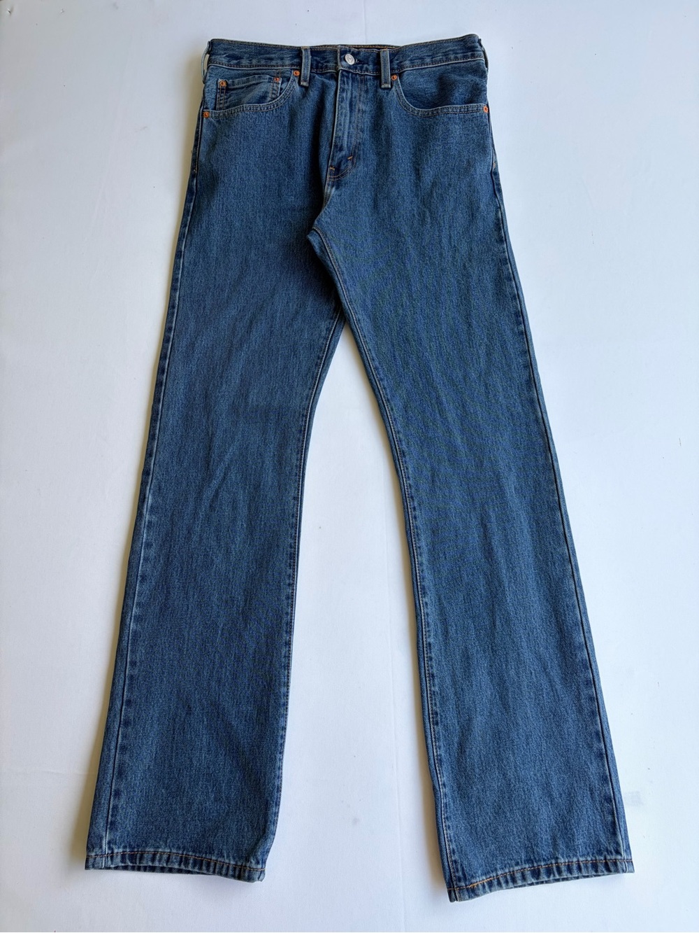 Levi's 517 Men's Slim Bootcut Jeans Medium Stonewash 34x36